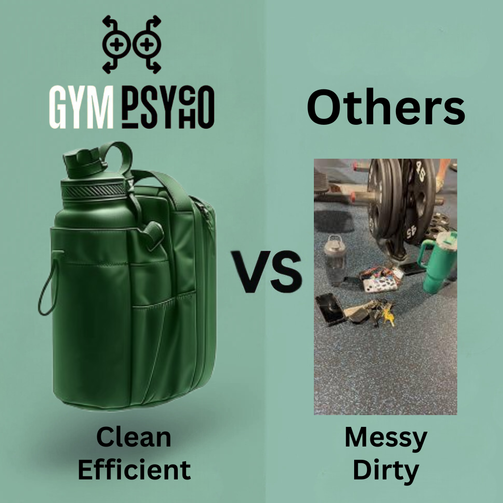 Gym Psycho™ Magnetic Gym Bag
